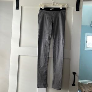 Helmut Lang, size 2 leggings, gray